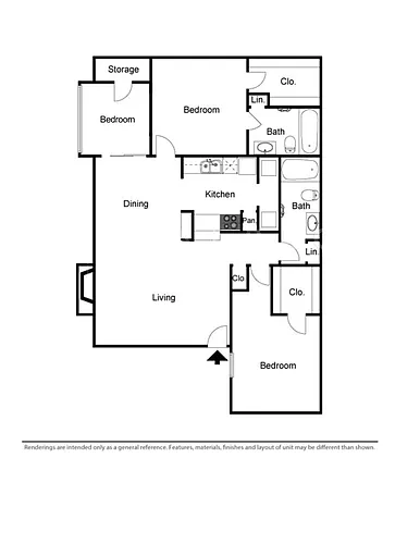 Floor plan Sunflower