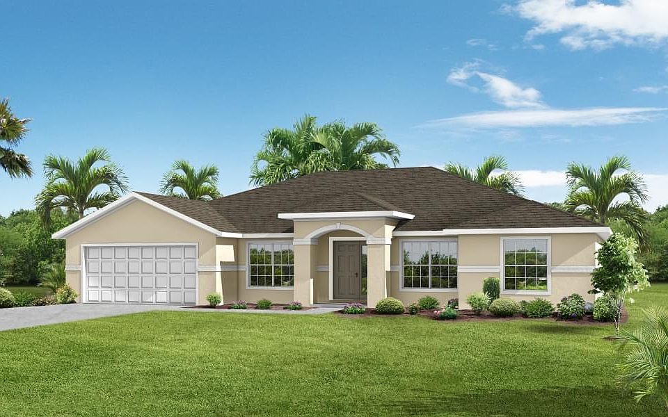 Worthington II Elevation B Rendering