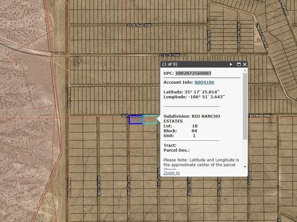 57 & 58th St NW, Rio Rancho, NM 87144