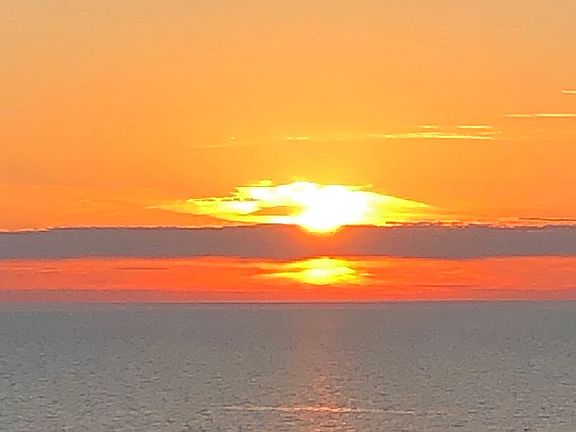 Sunsets from the deck