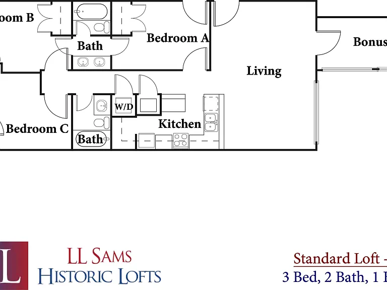 Spacious 3 bed 2 bath with 1 bonus room! Spacious 3 bed 2 bath with 1 bonus room!