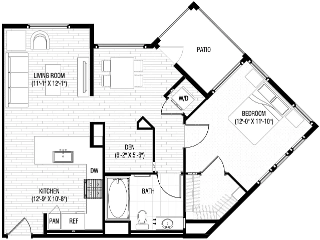 Floor plan A13