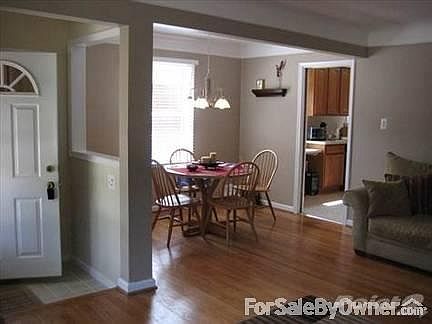Separate dining... right off kitchen