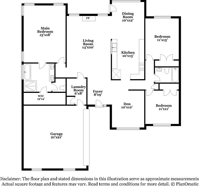 3 bed, 2.0 bath, 1843 sqft, $2,980 — Photo 2
