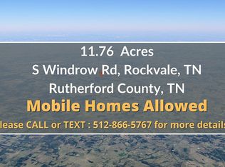 S Windrow Rd, Rockvale, TN 37153