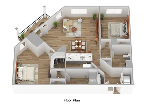 Floor plan B2