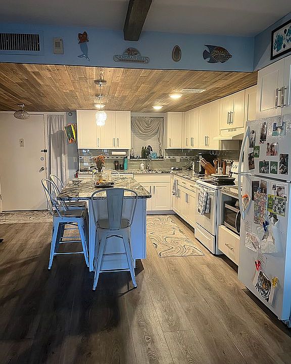 Open concept kitchen