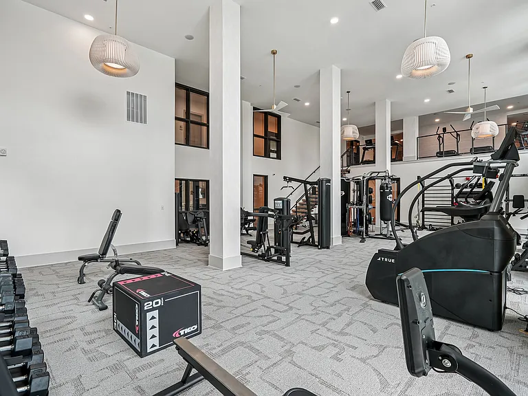 24-Hour Fitness Center with Cardio, Resistance Training, & Free Weights