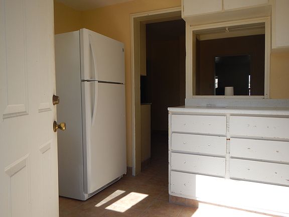 kitchen view from back door
