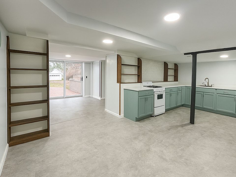 Kitchen and dining area