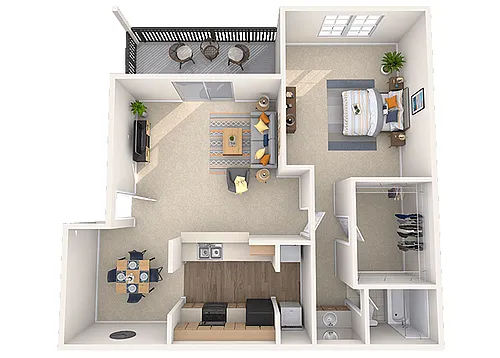 Floor plan Cedar Renovated