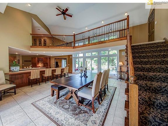 Entry, looks toward spacious kitchen, great room and loft area.