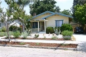 Front of house and yard