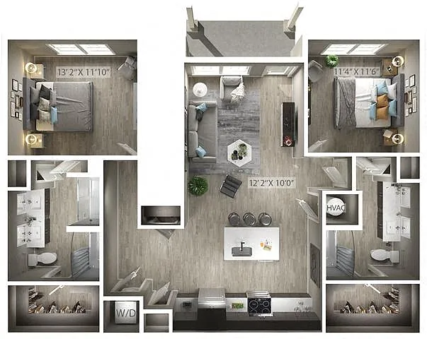 Floor plan Summit (B2-1A)