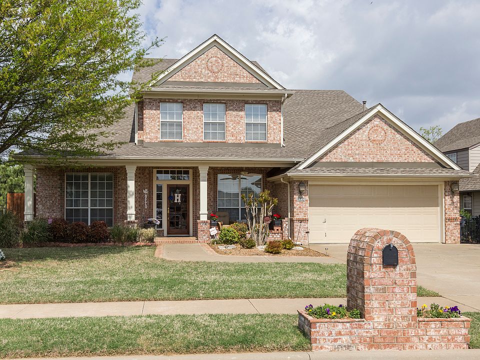 Front Elevation with 2 car garage and Extended Oversized Driveway