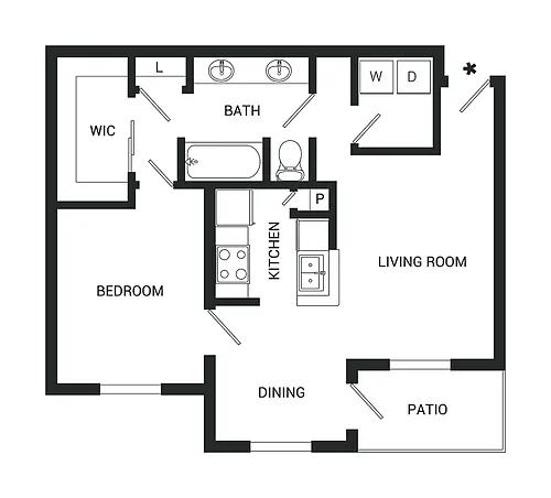 Floor plan Valley