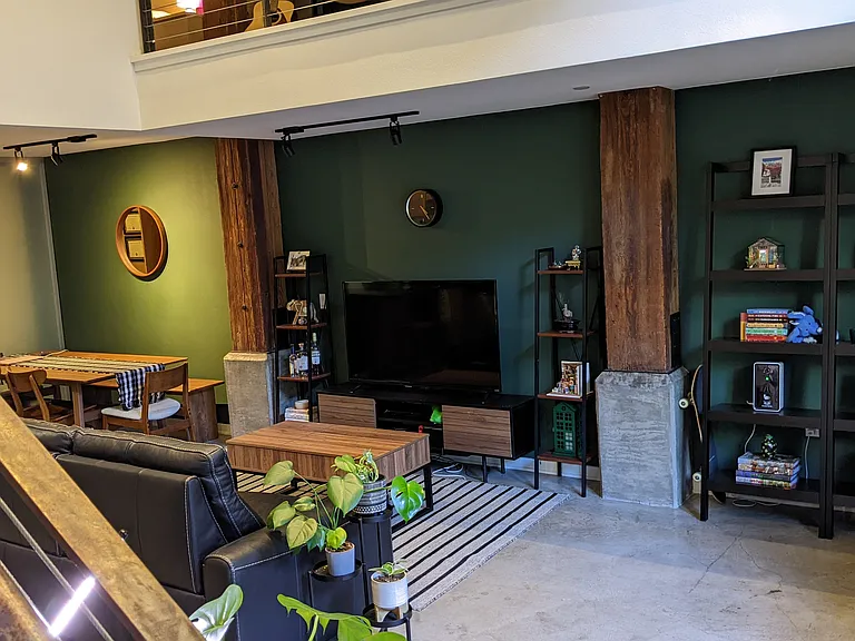 Downstairs - living room