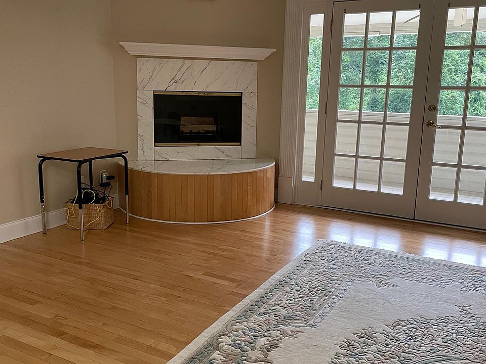 French doors leading to porch
