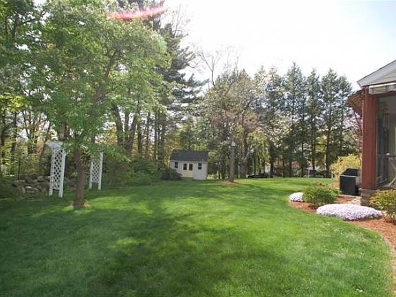 Lushly Landscaped Yard
