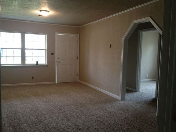 Living room facing the front door.