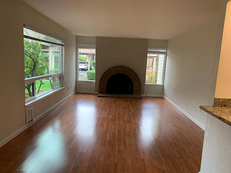 Sunny and spacious living room - all windows new as 2018 with designer blinds