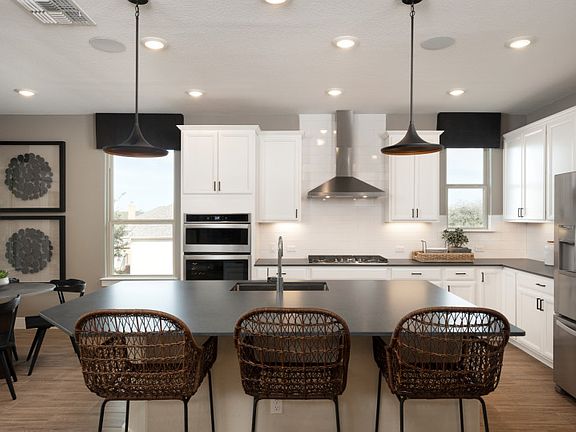 Kitchen with Spacious Eat-In Island