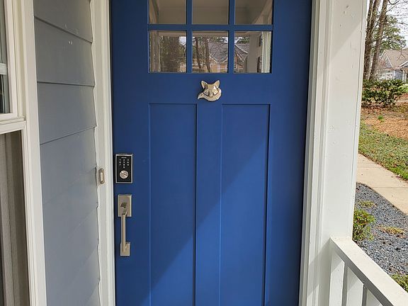 Front door.