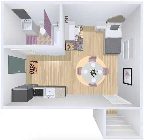 Floor plan studio 16