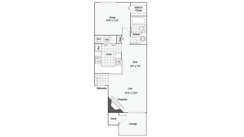 Floor plan Spruce
