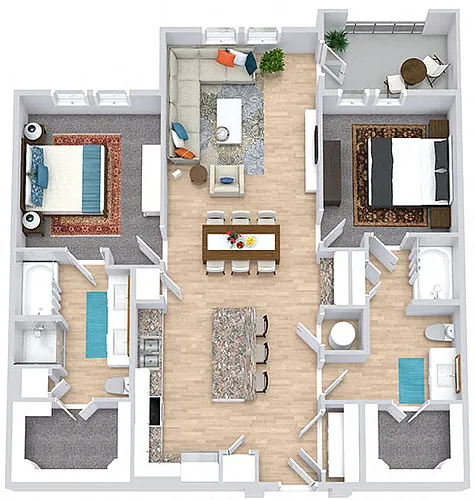 Floor plan Renegade