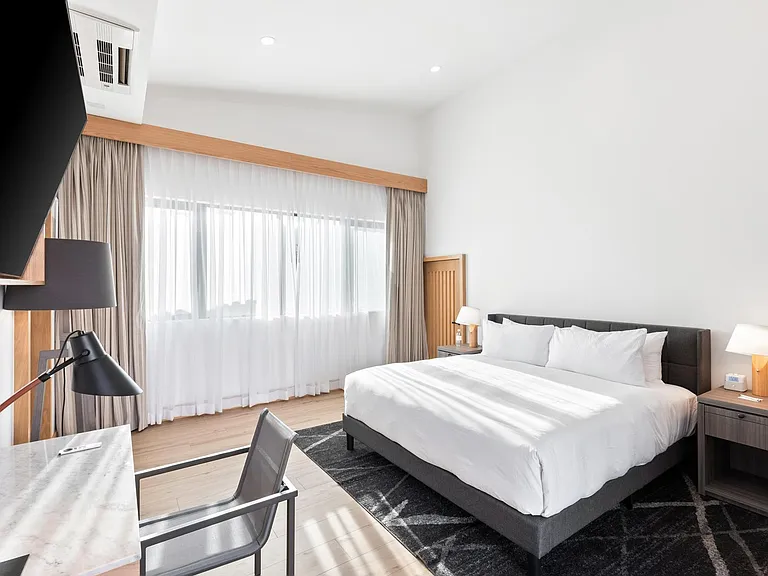 The perfect bedroom with all of your essentials.