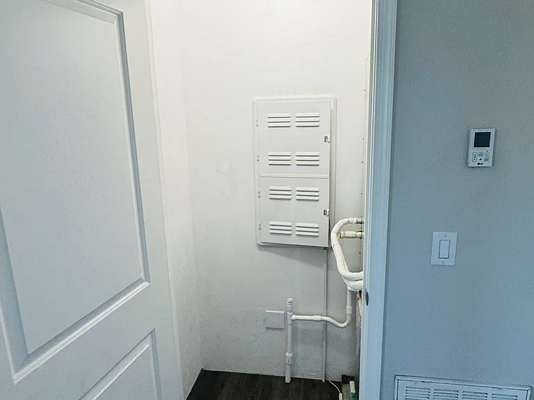 HVAC closet