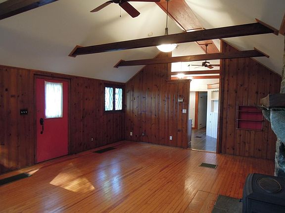 Living, looking into kitchen