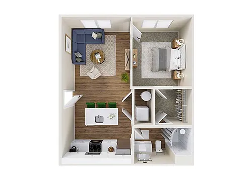 Floor plan The Oak Grove