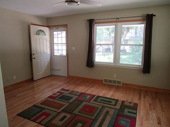 Deck is outside front door. (there is an alternate side ent
