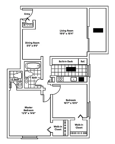 Floor plan Oakridge