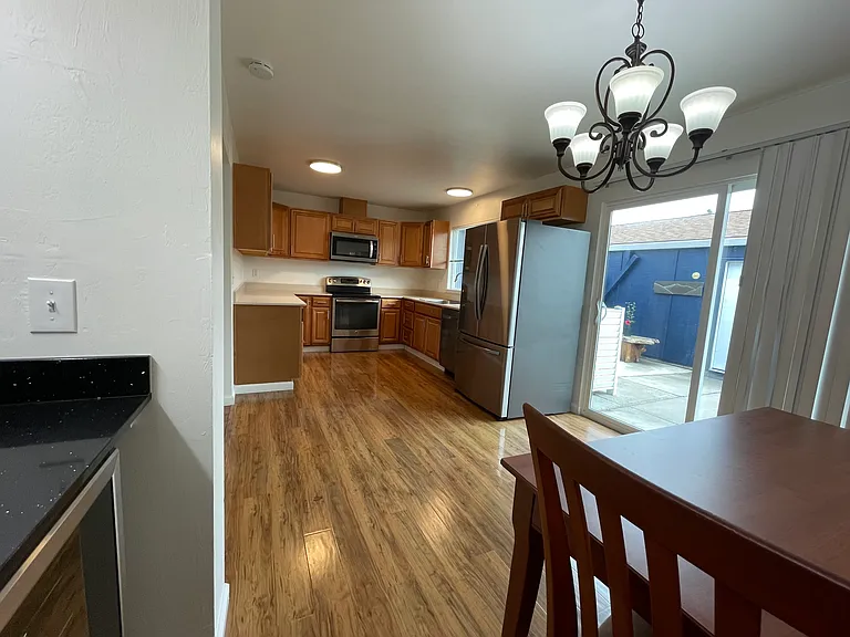 Kitchen with Adjoining Dining Space