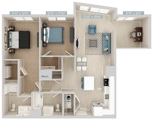 Floor plan BM09-1232