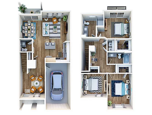 Floor plan C4T