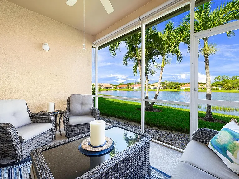 View from the lanai