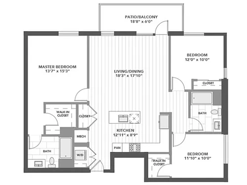 Floor plan D5
