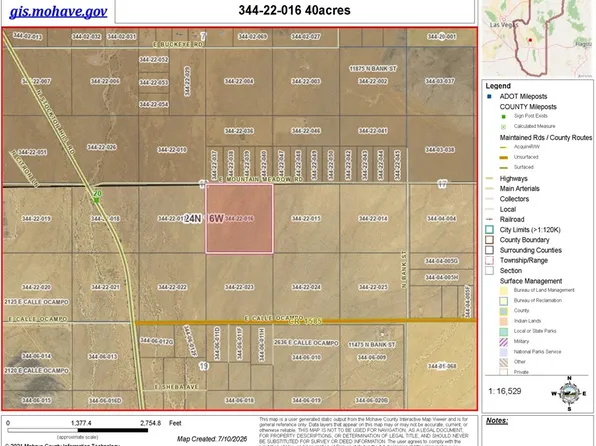 344-22-016 Mountain Meadows, Kingman, AZ 86409