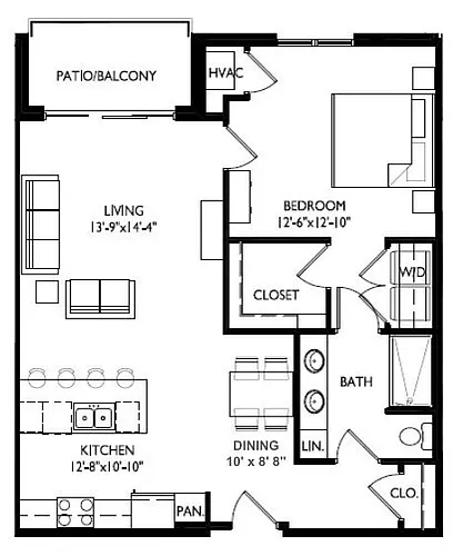 Floor plan A10