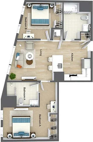 Floor plan B2