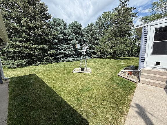 private backyard