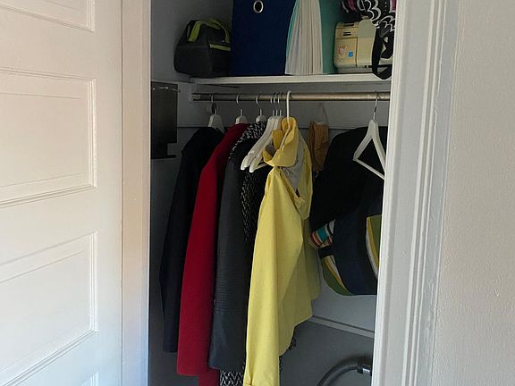 Large closet at entrance