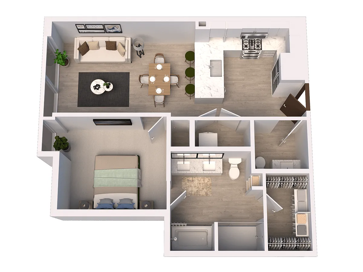 Floor plan A13C