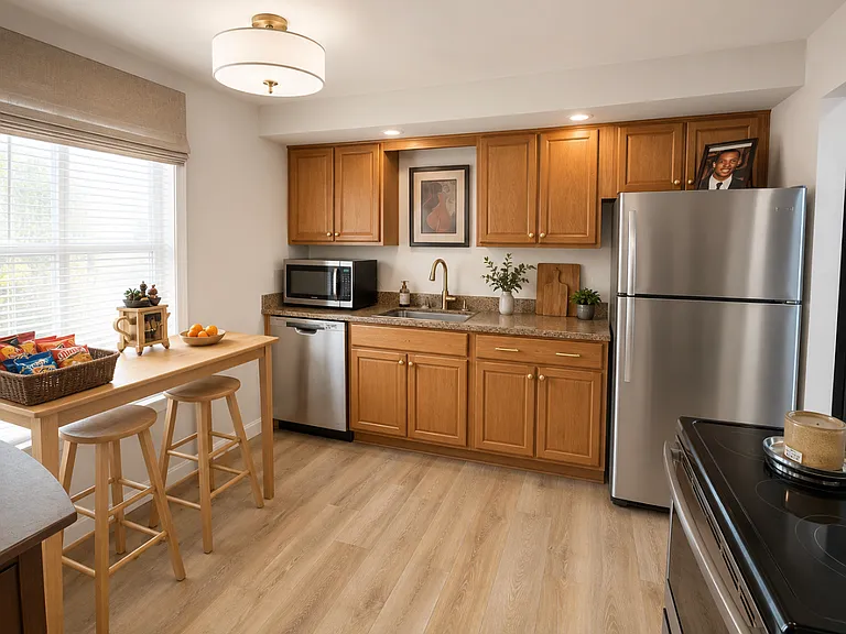 AI rendered image to show potential flooring and paint updates coming soon
