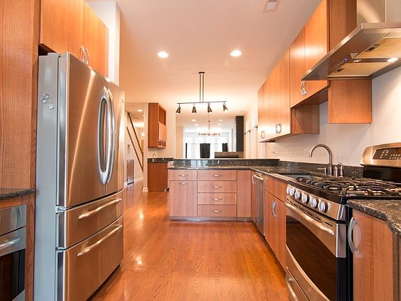 Gourmet Chef's kitchen with two ovens.