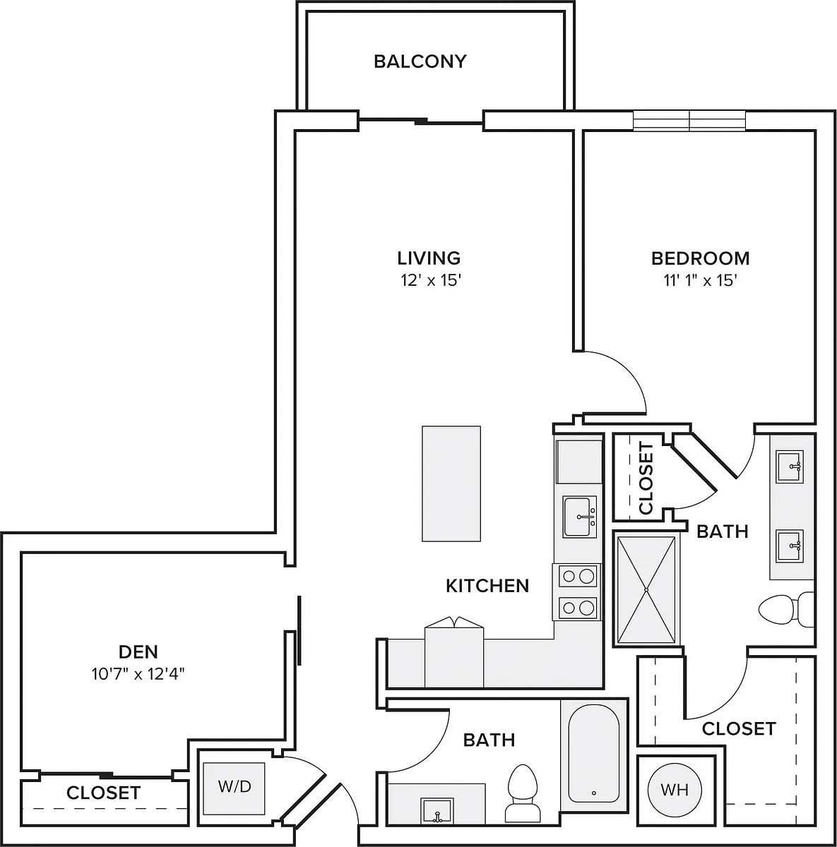 Floor plan A06D